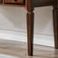 Bureau rectangulaire à 3 tiroirs en bois massif brun noisette-1478859275-1478859316