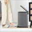 Stainless Steel Step On Kitchen Rubbish Bin