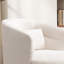 Fauteuil demi-tonneau pivotant moderne ultra-doux de 29 po de largeur avec coussin-379533963