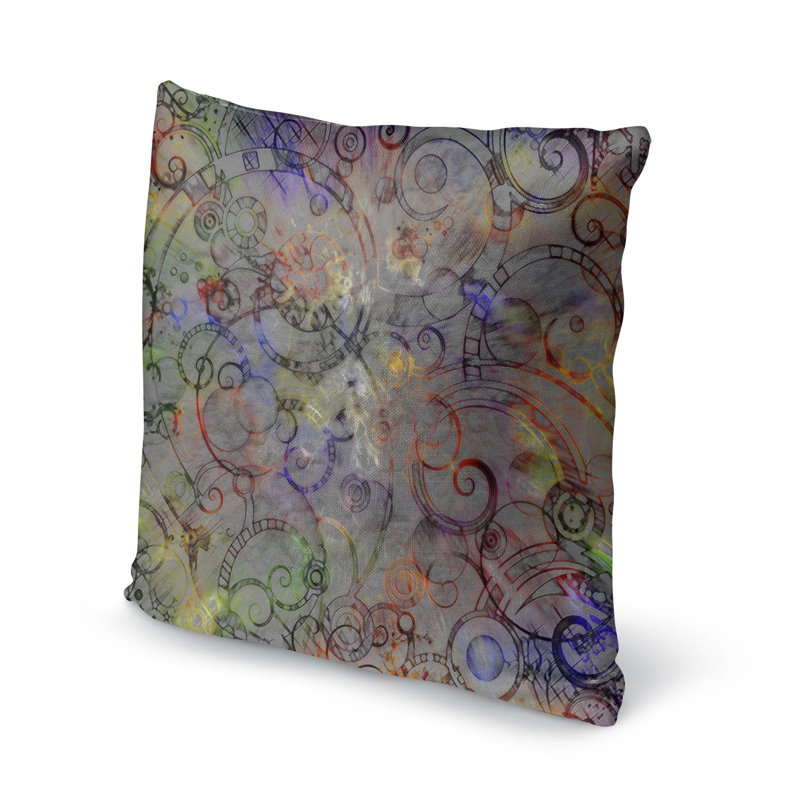 Housse de coussin carrée d’extérieur à l’infini, 16 po x 1 po