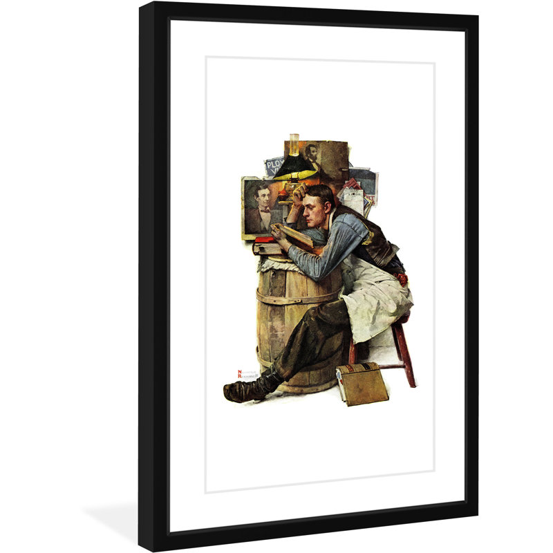 Norman Rockwell - Wrapped Canvas Print, 61cm H x 41cm W 