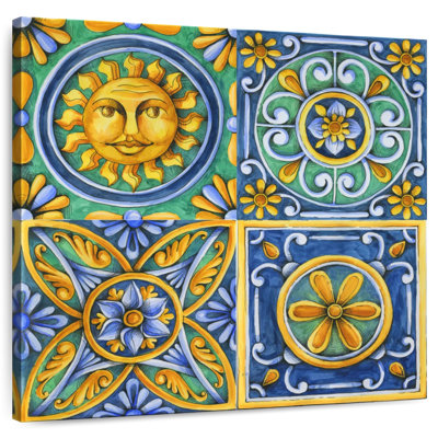 Kerner Flower Pattern Tiles