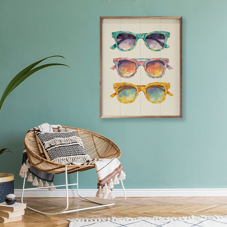 Lunettes de soleil amusantes, H 10 po x l 8 po