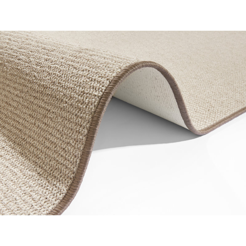 Bouclé Tufted Beige Rug, Rectangle 80 x 150 cm