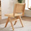 Chaise Alvonia rétro en bois d'hévéa massif-1481345138