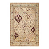 Classic One-of-a-Kind 6' 2" X 8' 10" Hand Knotted Area Rug