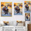 Hippopotame, roi de la savane 1 - Hippopotame, art mural-1377622611-1377622617