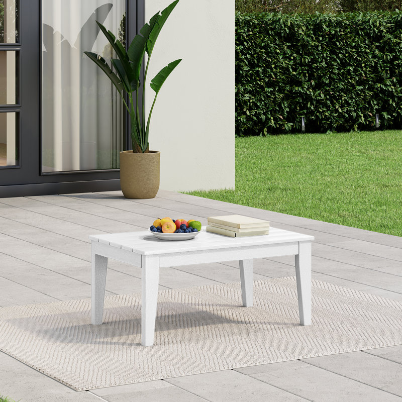 Table basse Laguna, Blanc