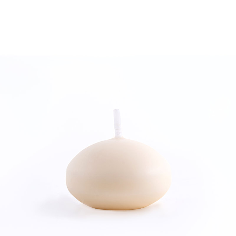 Bougie flottante sans parfum, Ivoire