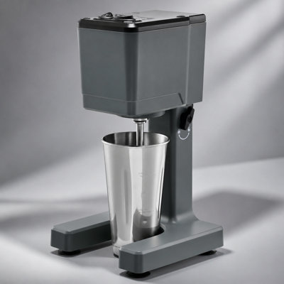 Mélangeur à lait 150W avec réglage à deux vitesses et tasse en acier inoxydable
