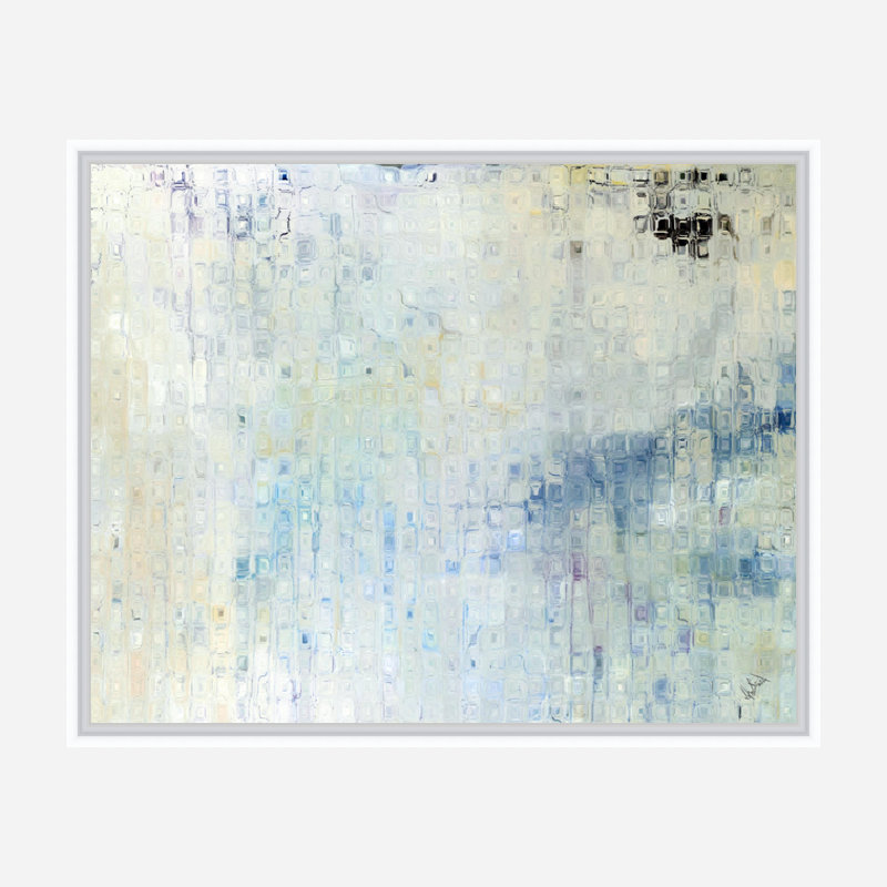 Rain II Print by John Beard, 20" H x 24" W x 1.75" D, White Framed Canvas