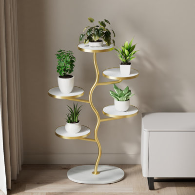 Support pour plante à 5 niveaux
