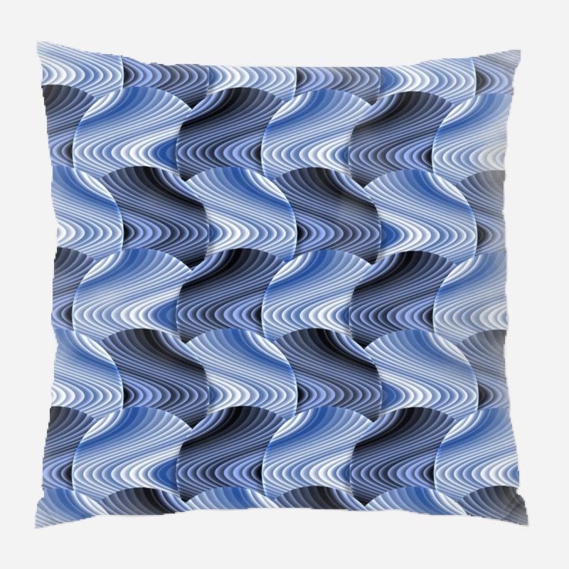 Coussin décoratif texture