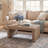 Sephina Solid Wood Top Single Coffee Table