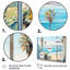 «Coastal Window View By The Beach IV» - art mural côtier-563560285-563560274