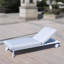 80,7 po L 23,6 po P 29,8 po Chaise longue d'extérieur H avec coussin gris foncé-1022011711-1022011708
