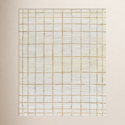 Becki Owens x Livabliss Kamey Hand-Woven Checkered Jute Rug