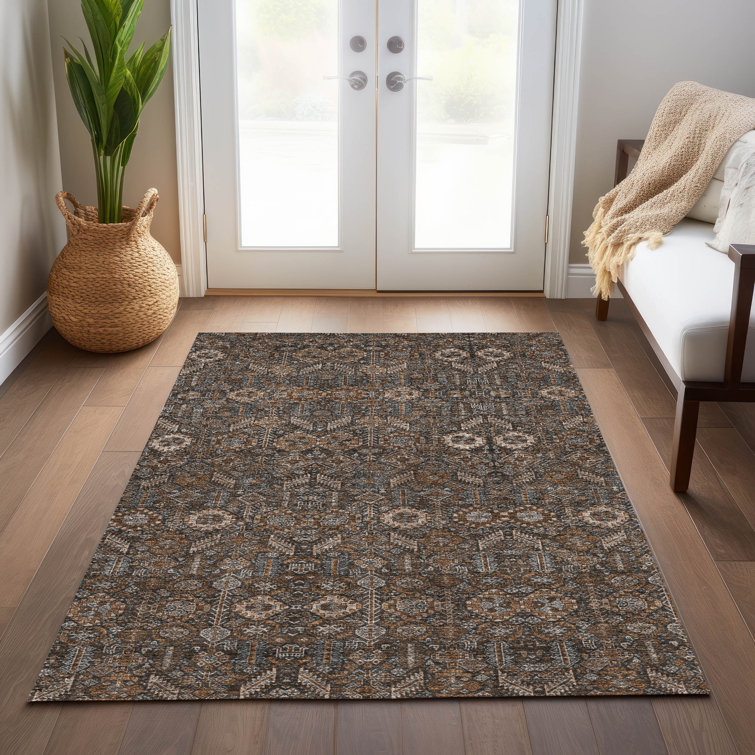Liv Washable Floral Indoor / Outdoor Rug