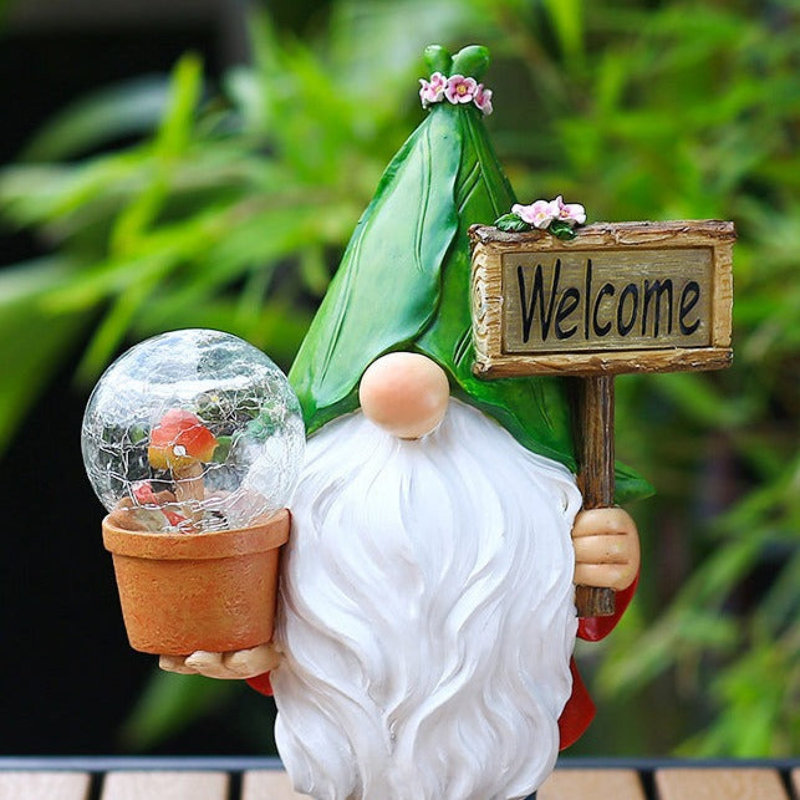 Edeltrud Gnomes Plastic Garden Statue