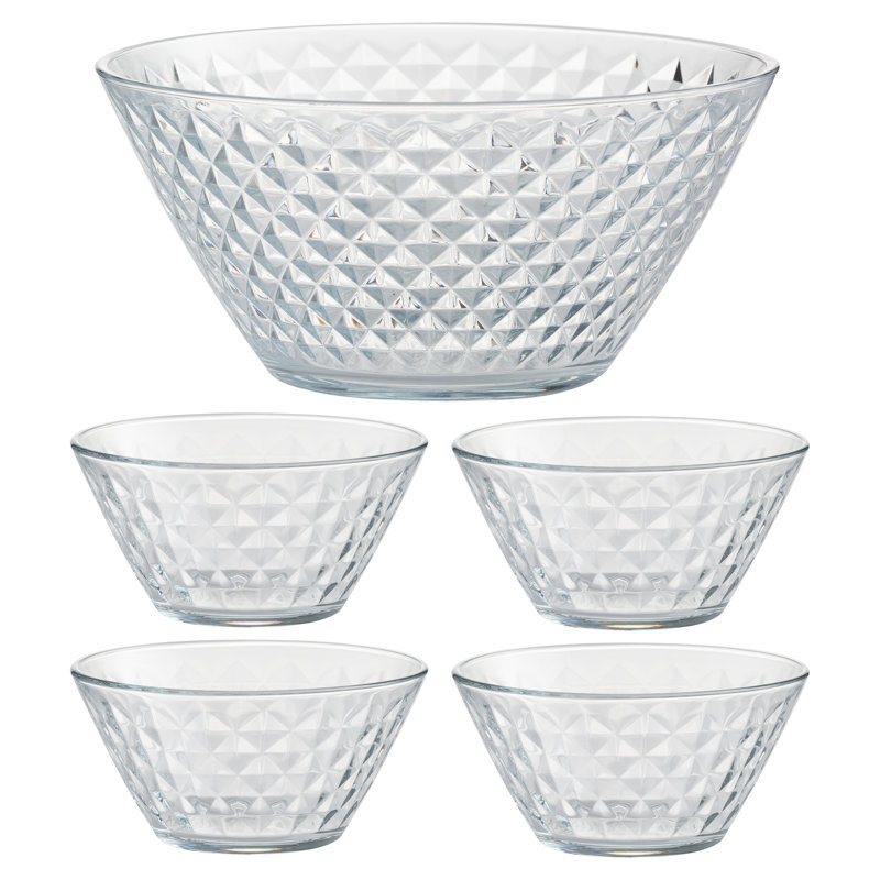 Essentials Jewel 5 Piece Bowl Set