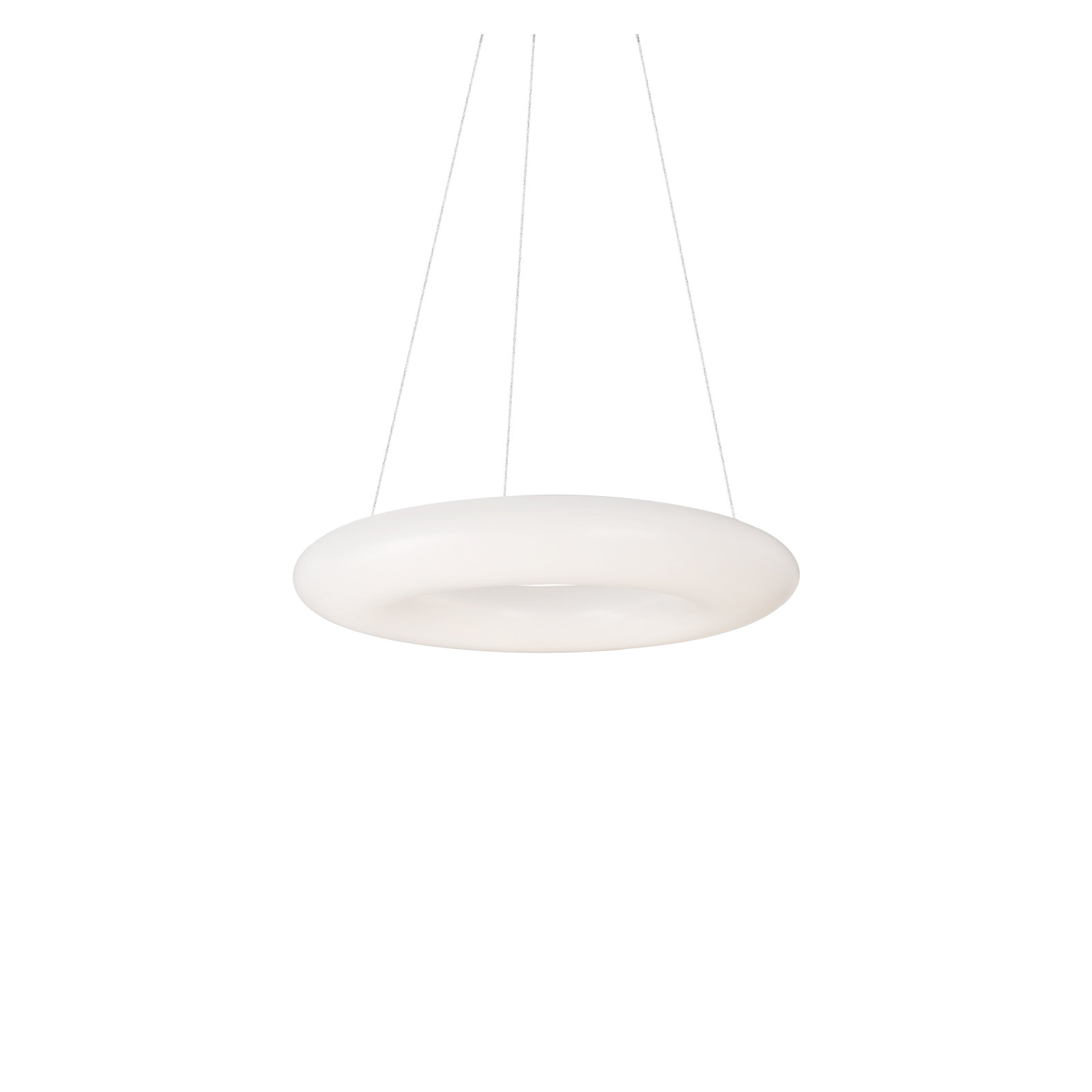 Single Light Dimmable LED Pendant, 124.01" H x 18" W x 18" D