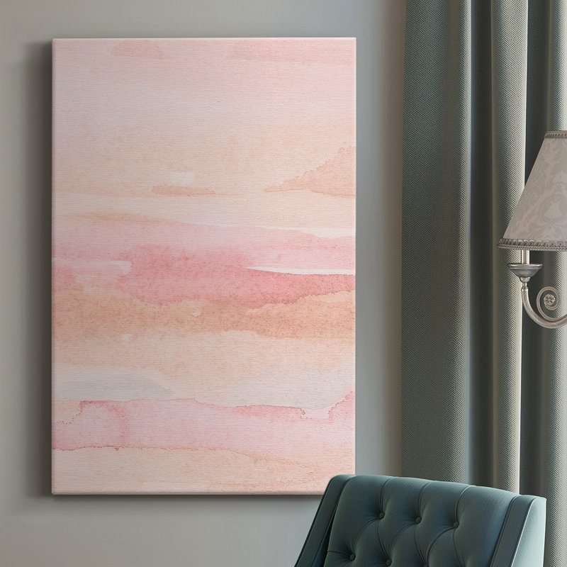 Rose Fade II - Wrapped Canvas Print, 27" H x 16" W x  1.5" D