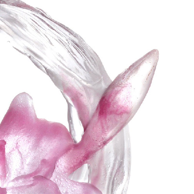 Bloom of a New World Flower Sculpture