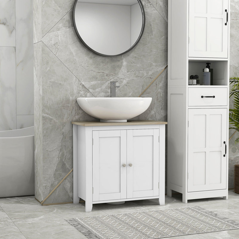 Meuble-lavabo à piédestal avec meuble-lavabo et meuble-lavabo
