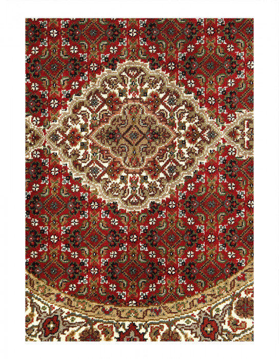Jakki Handmade Silk and Wool Area Rug