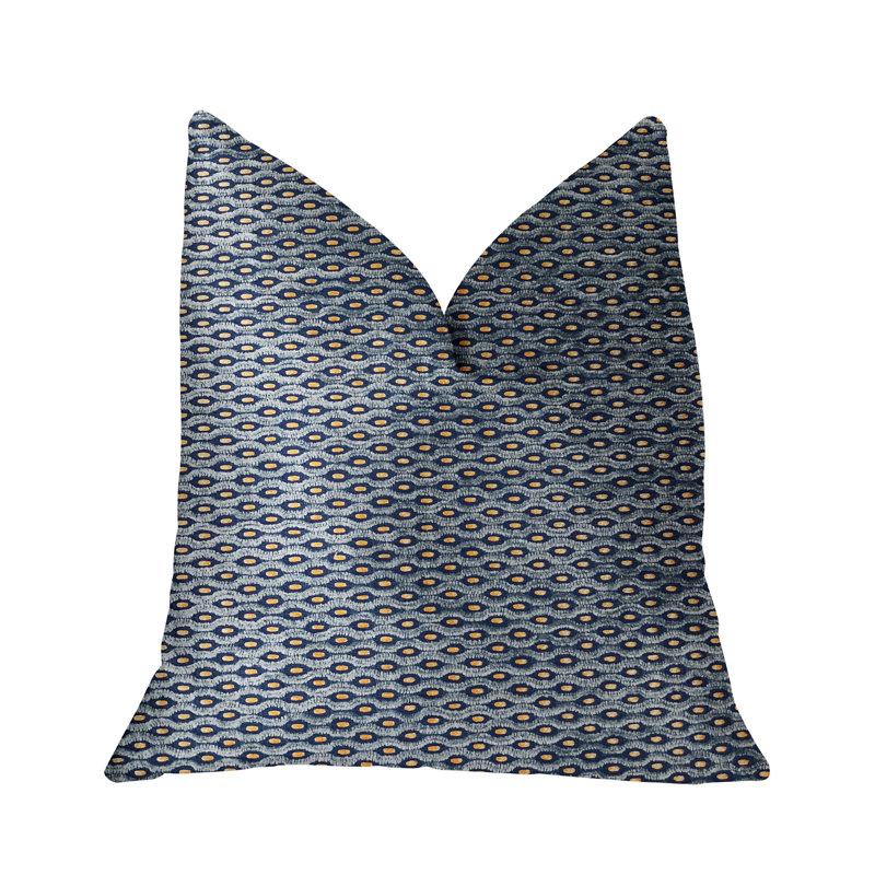 Oreiller luxueux bleu sarcelle, 18 po x 18 po, Coussin décoratif