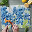 Planche à découper en verre trempé BlueBonnet Field 3 mm 15 po x 12 po