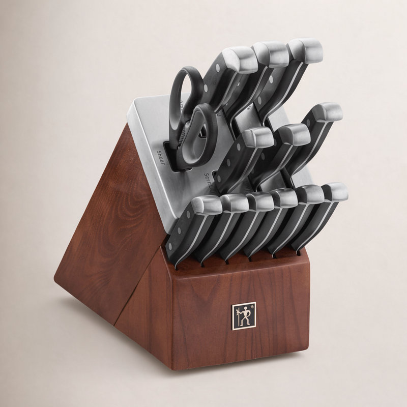 Henckels Statement 14-piece Self-Sharpening Knife Block Set
