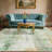 8x10 Low Pile Carpet, Washable Low Pile Area Rugs for Living Room, Green Modern Abstract Rugs for Bedroom Dining Room Table Home Decor Use, Large Tumble Rug for High Traffic Area, Non Slip-754217703-759699554