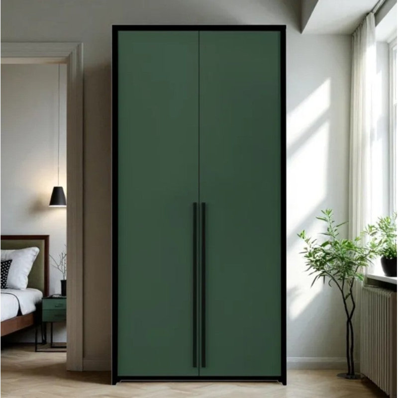 Bonis Manufactured Wood Wardrobe, Green