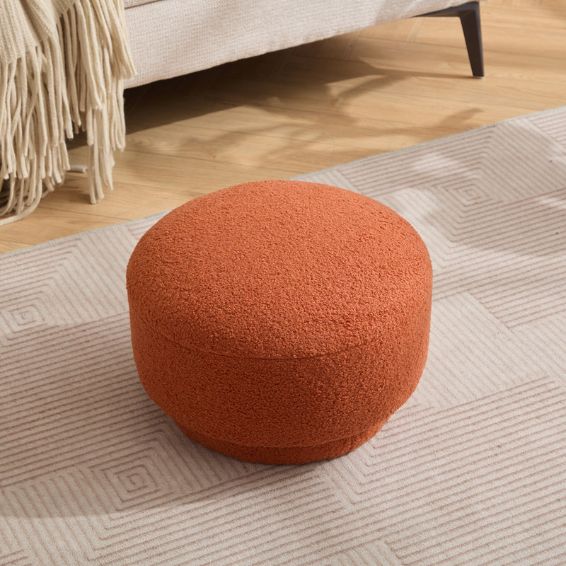 Repose-pieds Kenzlee, Orange