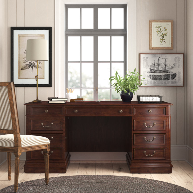 Mattern Solid Wood Executive Desk