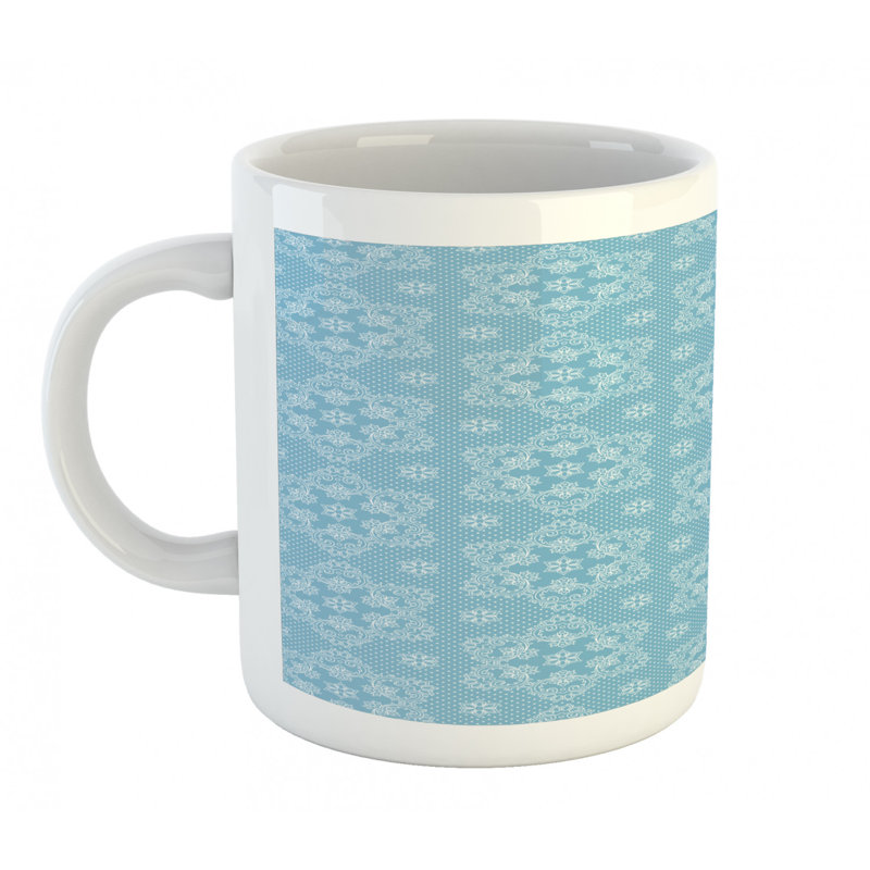 Grande tasse à café flocons