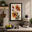 Vibrant Dahlia Study Botanical - Wrapped Canvas-1363358531-1363358532