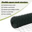 Green Steel Border Fencing-534558962