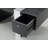 Nero 79" Black Veneer Executive Office Credenza-127309089