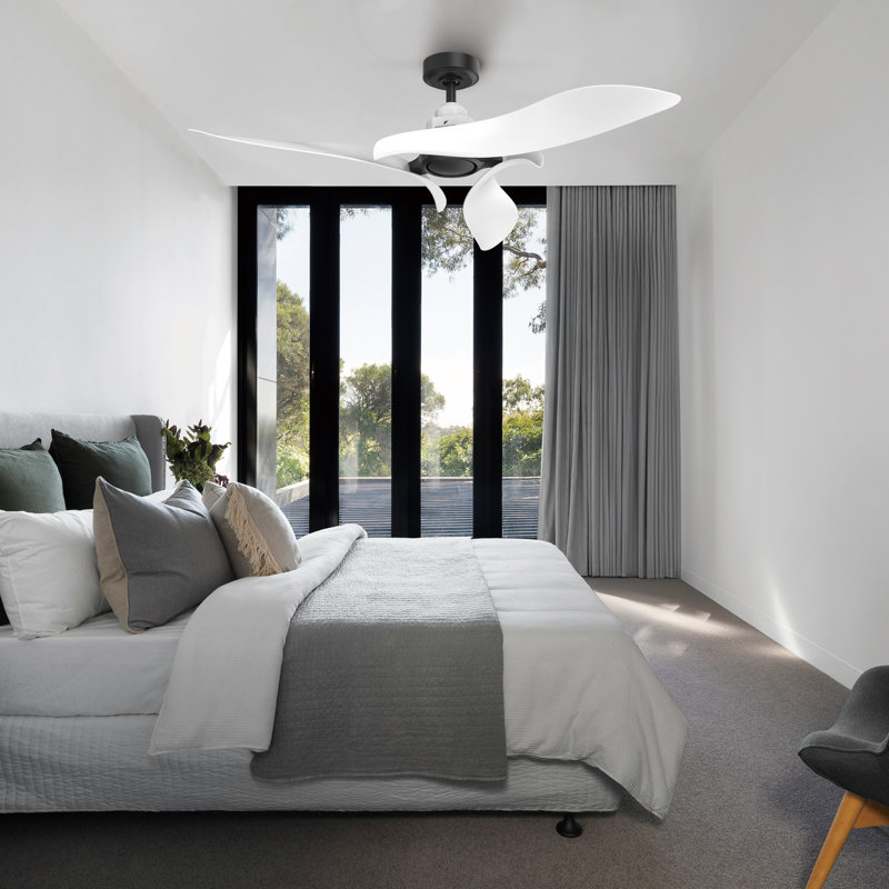 54" 3 - Blade Ceiling Fan With Remote Control