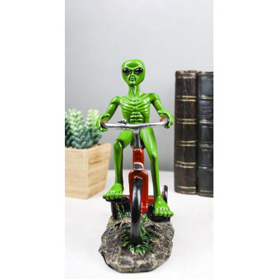 Figurine UFO verte et extraterrestre Roswell