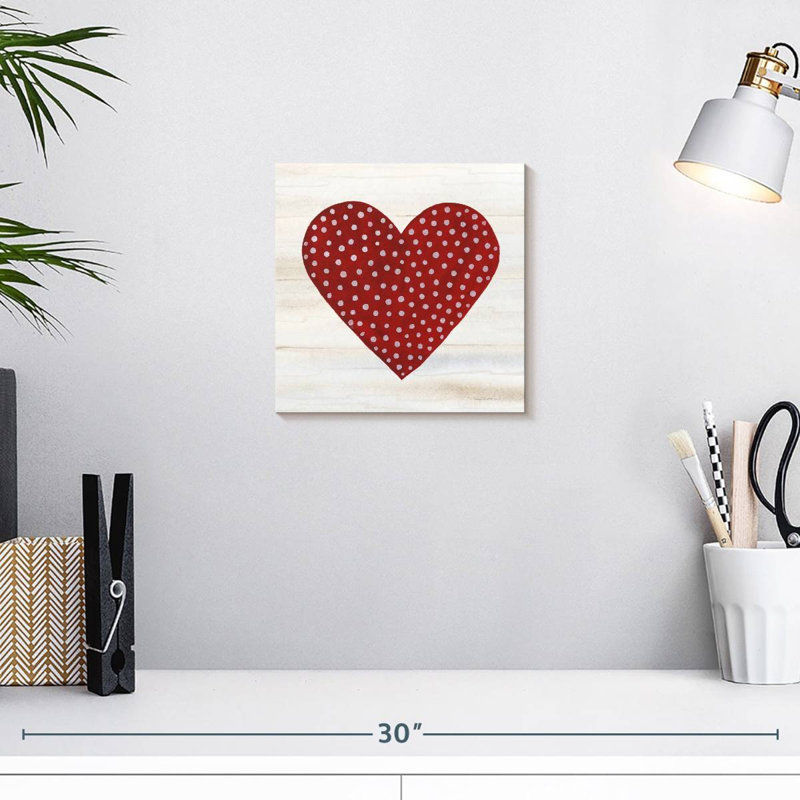 Hardie rustique cœur de la Saint-Valentin I, H 10 po x l 10 po