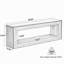 Banc d'entrée 63 "avec rangement pour chaussures, banc de ferme pour couloir