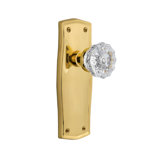 Prairie Plate with Crystal Door Knob