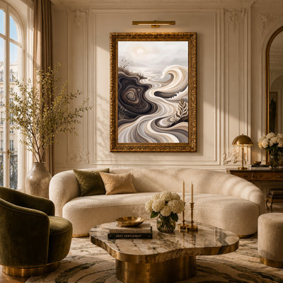 Art abstrait sur toile abstrait