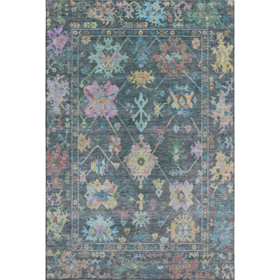 Premium Machine Washable Mayfield AMF2234 Global Rug