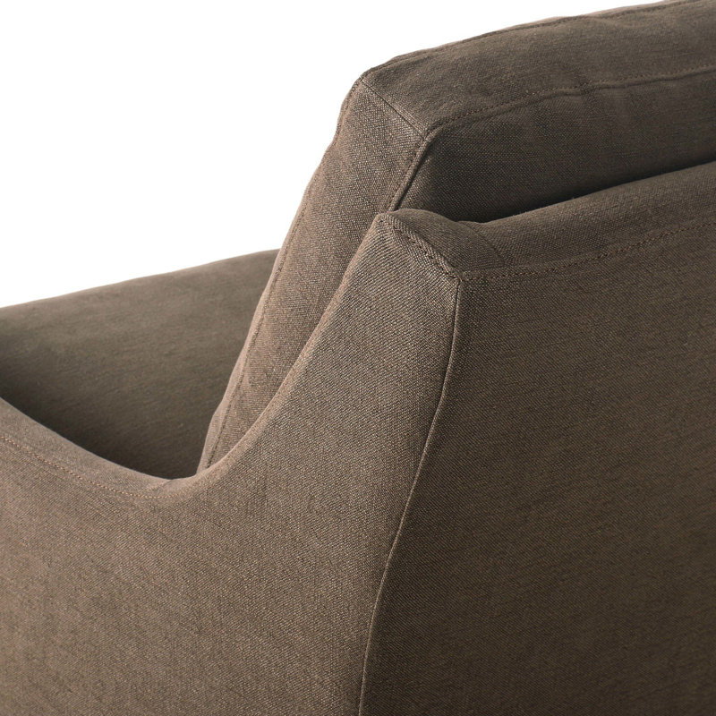 Monette Glider Swivel-Broadway Coffee