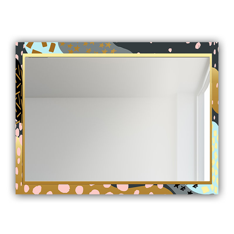 Glam Bathroom/Vanity Mirror, Playful 1, 48" H x 30" W