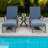 Cheshire Outdoor Aluminum Chaise Lounge-1026782038